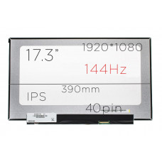 Матриця N173HCE-G33 (екран) для ноутбука 17.3" IPS (1920x1080 FHD, матова, 40pin, LED, Slim, без кріплень) [Яркость 300 cd/m2, Угол обзора 89/89/89/89, Контрастность 1000:1, 144Hz]