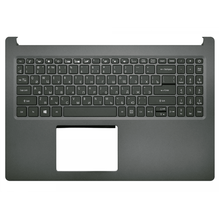 Корпус ноутбука / верхняя крышка с клавиатурой для ноутбука Acer Aspire A315-34, B315-34 (6B.HE3N8.009) Оригинал от Acer
