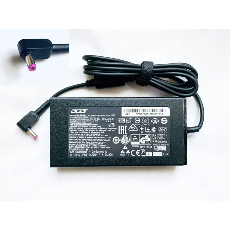 Блок живлення (зарядка) для ноутбука Acer Predator, Aspire Nitro 135W (19V 7.1A 5,5мм*1,7мм) KP.13503.009 Оригінал 
