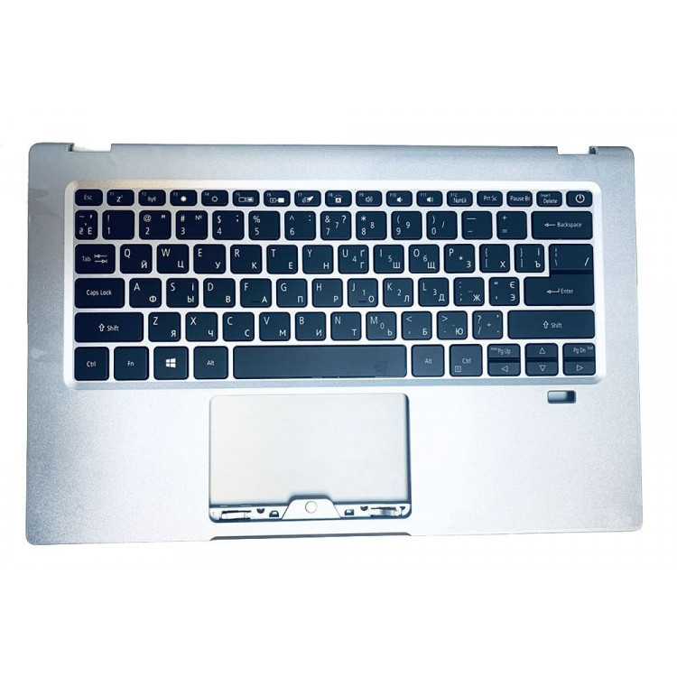 Корпус ноутбука / верхняя крышка с клавиатурой для ноутбука Acer Swift 1 SF114-33 (6B.HYRN8.009) Silver Оригинал от Acer