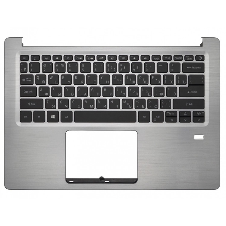 Корпус ноутбука / верхня кришка з клавіатурою від ноутбука Acer Swift 3 SF314-54, SF314-56, SF314-58 (6B.GXJN1.030) Silver Оригінал від Acer