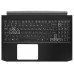 Корпус ноутбука / верхняя крышка с клавиатурой для ноутбука Acer Nitro 5 AN515-45, AN515-57 (6B.QBCN2.009) Black RGB Оригинал от Acer