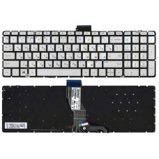 Клавіатура HP для моделей ноутбука: 15-AB, 15-AE, 15-AK, 15-AN, 15-AU, 15-AW, 15-BC, 15-BK, 17-AB, 17-G, Envy 15-AS, 15-AQ, 17-S, M7-N, M6-P, M6-AE, M6-AQ, M6-W, Omen 15-AX, 17-W Silver з підсвіткою Клавіатура HP для моделей ноутбука: 15-AB, 15-AE, 15-AK, 15-AN, 15-AU, 15-AW, 15-BC, 15-BK, 17-AB, 17-G, Envy 15-AS, 15-AQ, 17-S, M7-N, M6-P, M6-AE, M6-AQ, M6-W, Omen 15-AX, 17-W Silver з підсвіткою