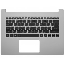 Корпус ноутбука / верхня кришка з клавіатурою від ноутбука Acer Aspire A514-53, A514-53G (6B.HUSN8.009) Silver Оригінал від Acer