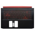 Корпус ноутбука / верхня кришка з клавіатурою від ноутбука Acer Nitro 5 AN517-51 с VGA GeForce GTX 1050 та 1650 (6B.Q5EN2.009) Black Оригінал від Acer