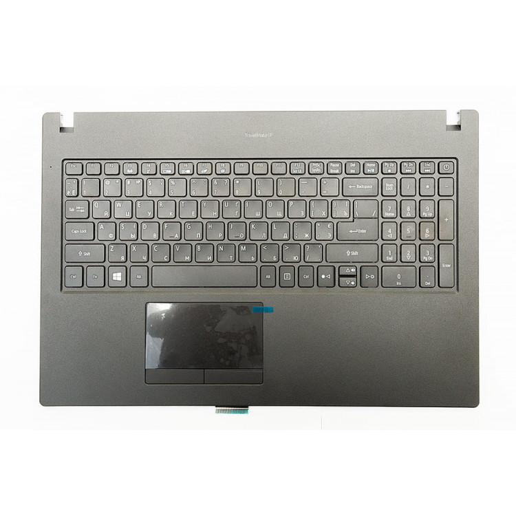 Корпус ноутбука / верхня кришка з клавіатурою від ноутбука Acer TravelMate P2 TMP2510-G2, TMP2510-MG, TMTX520-G2, TMTX520-MG (6B.VGAN5.030) Оригінал від Acer