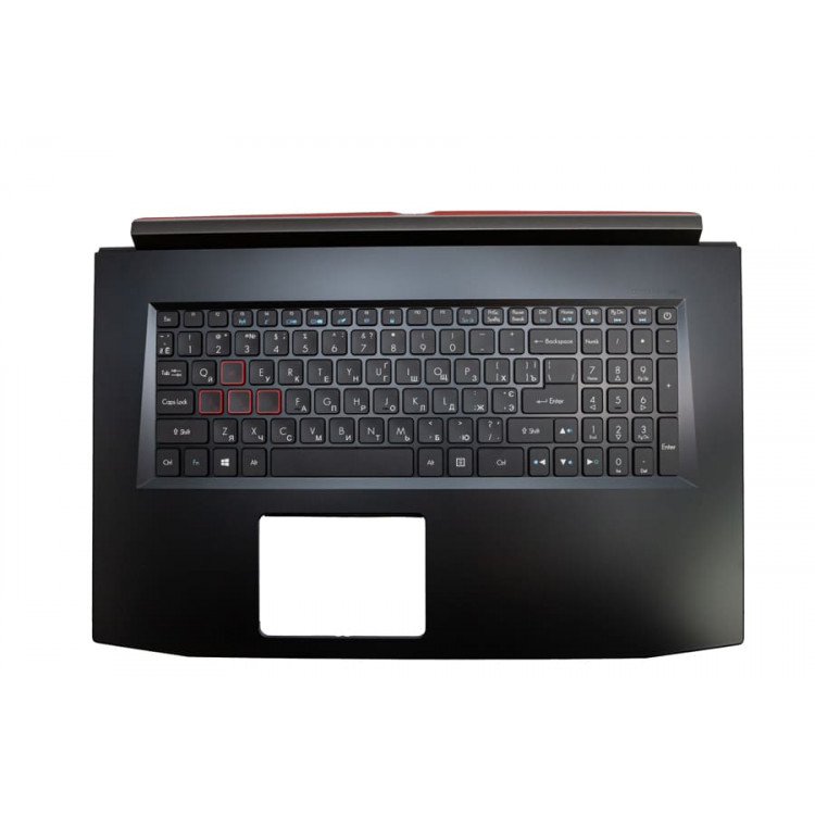 Корпус ноутбука / верхняя крышка с клавиатурой для ноутбука Acer Predator Helios 300 PH317-52 (6B.Q3DN2.009) c GTX 1060 Оригинал от Acer