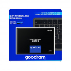 Накопичувач SSD 2.5 Sata III GOODRAM CX400 Gen.2 256 GB (SSDPR-CX400-256-G2)