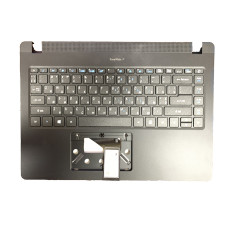 Корпус ноутбука / верхня кришка з клавіатурою від ноутбука Acer TravelMate TMP214-53, TMP40-53 (6B.VPNN7.032) Оригінал від Acer