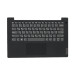 Корпус ноутбука / верхня кришка з клавіатурою від ноутбука Lenovo V14 G2-ALC 82KC, V14 G2-ITL 82KA (5CB1B96405) Оригінал від Lenovo