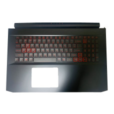 Корпус ноутбука / верхня кришка з клавіатурою від ноутбука Acer Nitro 5 AN517-52 с GPU GeForce GTX 1650, RTX 3050, RTX 3050Ti (6B.QAXN2.009) Black Оригінал від Acer