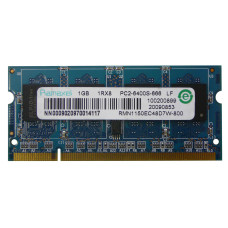 Модуль пам'яті для ноутбука SoDIMM DDR2 1GB Ramaxel (RMN1150EC48D7W-800) Б/В