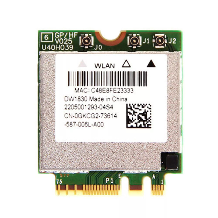 Wi-Fi адаптер Wireless Ac BCM943602 Ngff M.2 1300Mbps 802.11ac Wifi Bluetooth BT4.1 (0GKCG2) BCM943602BAED