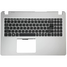 Корпус ноутбука / верхня кришка з клавіатурою від ноутбука Acer Aspire A515-43, A515-43G без підсвічування (6B.HGWN2.009) Silver Оригінал від Acer Корпус ноутбука / верхня кришка з клавіатурою від ноутбука Acer Aspire A515-43, A515-43G без підсвічування (6B.HGWN2.009) Silver Оригінал від Acer