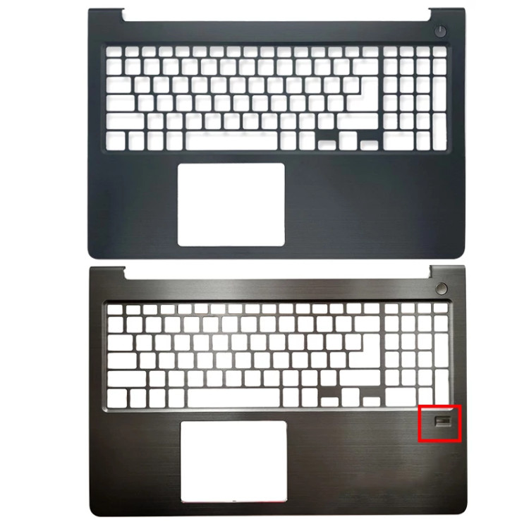 Корпус ноутбука / верхня кришка від ноутбука Dell Vostro 5568, P68F (Black) 0FCN57