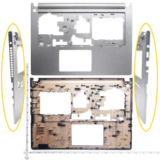 Корпус ноутбука / верхняя крышка от ноутбука Lenovo IdeaPad S400 Z546 (Silver) Корпус ноутбука / верхняя крышка от ноутбука Lenovo IdeaPad S400 Z546 (Silver)