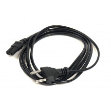 Кабель (шнур живлення) від блоку живлення ноутбука 2 pin (1,8м) Кабель (шнур живлення) від блоку живлення ноутбука 2 pin (1,8м)