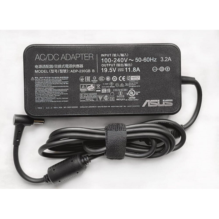 Блок живлення (зарядка) для ноутбука Asus 230W (19.5V 11.8А 6,0мм*3,7мм) Оригінал