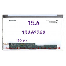 Матрица N156BGE-L11 екран для ноутбука 15.6" TN (1366x768, матовая, 40pin, LED, Standard) [Яскравість 220 cd/m2, Кут огляду 45/45/20/45, Контрастність 500:1]