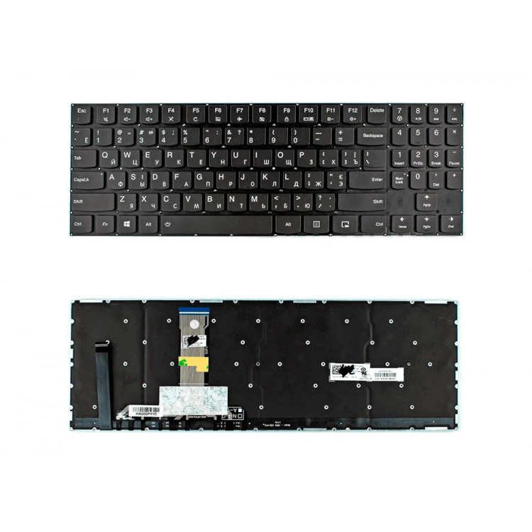 Клавіатура Lenovo Legion для моделей ноутбука: Y520, Y530, Y540, Y720, R720 з RGB підсвічуванням