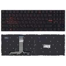 Клавиатура Lenovo Legion для моделей ноутбука: Y520, Y530, Y720, R720 с RED подсветкой Клавиатура Lenovo Legion для моделей ноутбука: Y520, Y530, Y720, R720 с RED подсветкой
