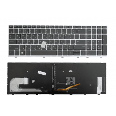 Клавіатура HP для ноутбука EliteBook 755 G5, 850 G5, 850 G6, ZBook 15u G5 з підсвічуванням Клавіатура HP для ноутбука EliteBook 755 G5, 850 G5, 850 G6, ZBook 15u G5 з підсвічуванням