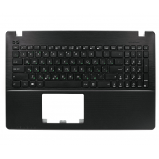 Корпус ноутбука / верхняя крышка с клавиатурой для ноутбука Asus X550C (Черный) RUS Корпус ноутбука / верхняя крышка с клавиатурой для ноутбука Asus X550C (Черный) RUS