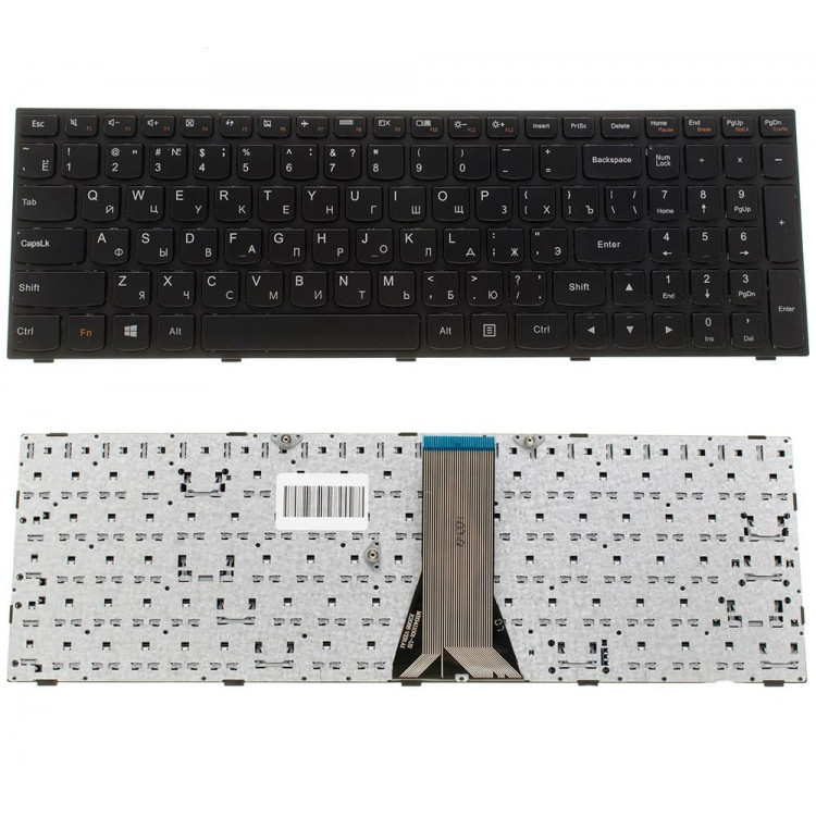 Клавіатура Lenovo для ноутбука IdeaPad B50-30, B50-45, B50-70, G50-30, G50-45, G50-70, G50-80, Z50-70, Z50-75, 300-15ISK, 300-15IBR, 300-17ISK