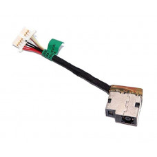 Роз'єм живлення / гніздо зарядки для ноутбука HP 11-K, 11-AB, 13-D, 14-BA, 15-AS, 15-AU, 15-AW, 15-BR, 15-BK, 15-BC, 15-CC, 15-W, 14-AL, 14-BF, 13-S, 13-U, M3-U, M6-W, 17-AB, 17T-AB (799751-S51) з кабелем