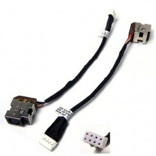 Роз'єм живлення / гніздо зарядки для ноутбука HP Pavilion G4-1000, G6-1000, G7-1000 (DD0R15AD020, DD0R15AD010) з кабелем 8pin 10см