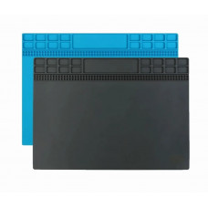 Термостійкий силіконовий килимок для пайки (40*30 см) Термостійкий силіконовий килимок для пайки (40*30 см)