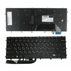 Клавиатура Dell для ноутбука XPS 9550, 9560, 9570, Precision 5510, 5520, 5530, Inspiron 7558, 7568 с подсветкой (Черная) EN/RU Клавиатура Dell для ноутбука XPS 9550, 9560, 9570, Precision 5510, 5520, 5530, Inspiron 7558, 7568 с подсветкой (Черная) EN/RU