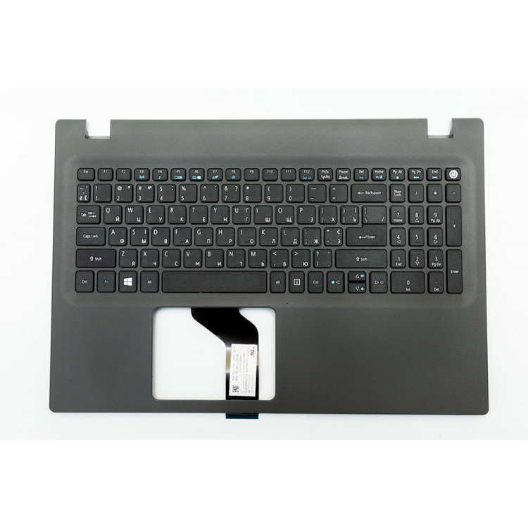 Корпус ноутбука / верхня кришка з клавіатурою від ноутбука Acer Aspire E5-522, E5-552, E5-573, F5-551, Packard Bell EasyNote ENTE69BH (6B.MVRN7.020/6B.MVRN7.031) Оригінал від Acer