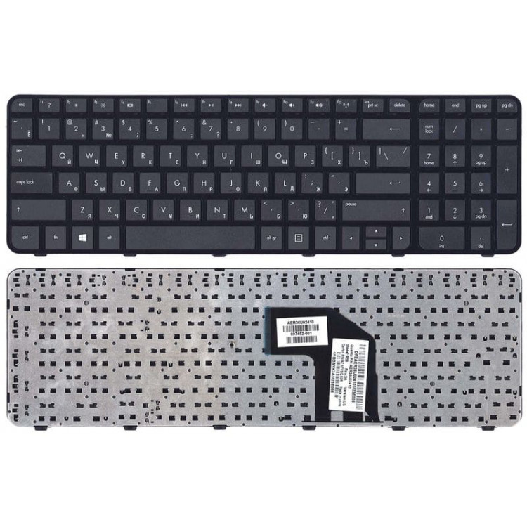 Клавіатура HP для ноутбука Pavilion G6-2000 (Чорна) RUS