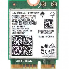Wi-Fi адаптер Intel Wireless-AC AX201 NGFF 2.4Gbps 802.11ax Bluetooth 5,0 (AX201NGW) KE.11X0N.006 Wi-Fi адаптер Intel Wireless-AC AX201 NGFF 2.4Gbps 802.11ax Bluetooth 5,0 (AX201NGW) KE.11X0N.006